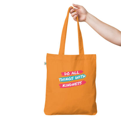 Organic fashion tote bag