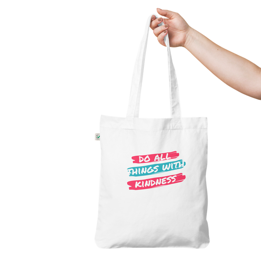 Organic fashion tote bag